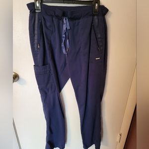 Women's greys anatomy blue scrub bottom